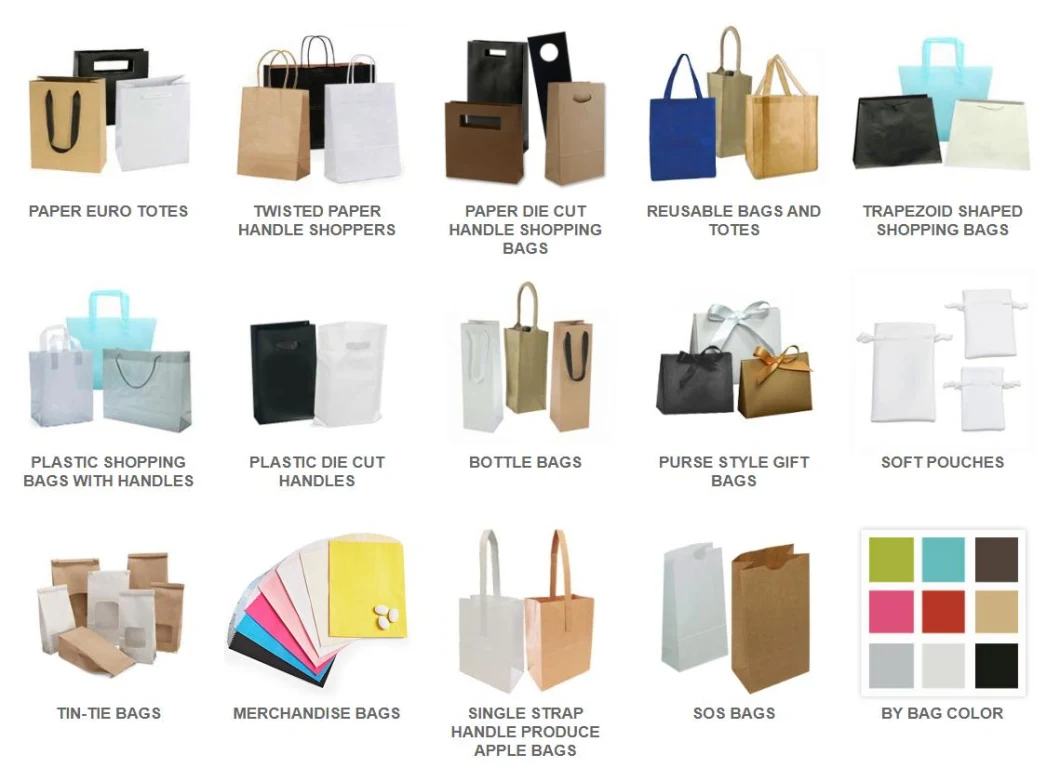 Qingdao Flourish New Arrivals 100% Recycled Paper Die Cut Handle Shopping Bags Reusable Kraft Paper Bag