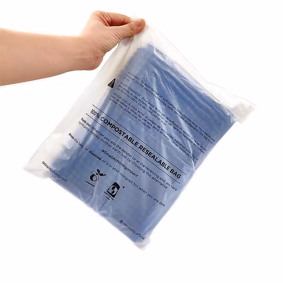 Sobres de fábrica al por mayor Burbuja Biodegradable Compostable Empaquetado Custom Poly Mailer Garment Pink Mailing Bags